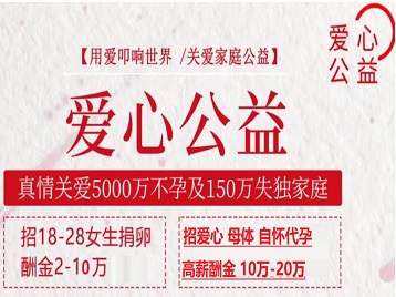 乌鲁木齐捐卵助孕生子 爱心志愿者招募